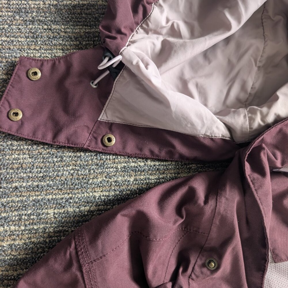 Carhartt Storm Defender Shoreline Jacket Women’s Medium Blackberry Waterproof - Picture 5 of 6